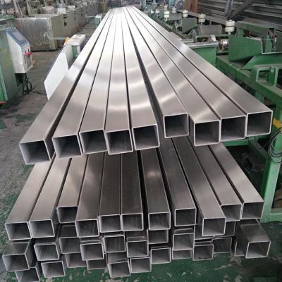 China Square 201 Stainless Steel Pipe 1m To 12m Decorative Stainless Steel Welded Pipe for sale