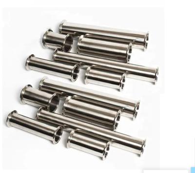 China 1/2in 1in Stahlrohr Fitting Tri Clamp Spalte Rohrspulen Fitting für Rohrverbindungen zu verkaufen