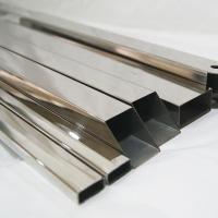 Quality 3inch 4 Inch 304 Stainless Steel Pipe Rectangular Mirror Finish Stainless Steel for sale