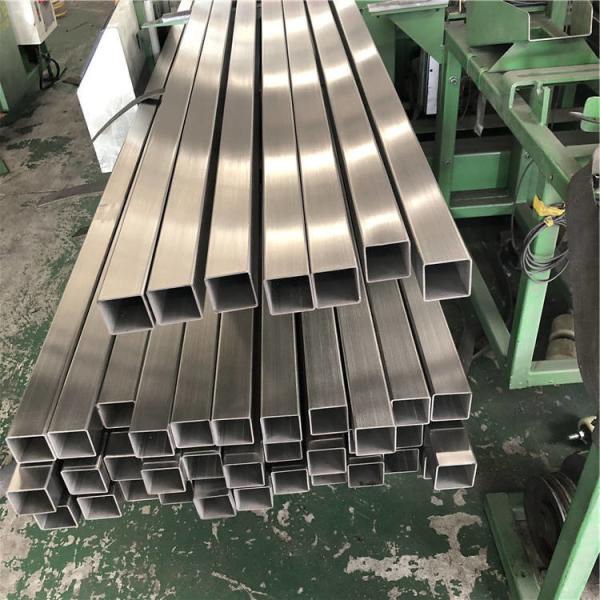 Quality 10mm X 10mm ASTM 304 Seamless Tube Ss Railing Square Pipe For Balcony for sale