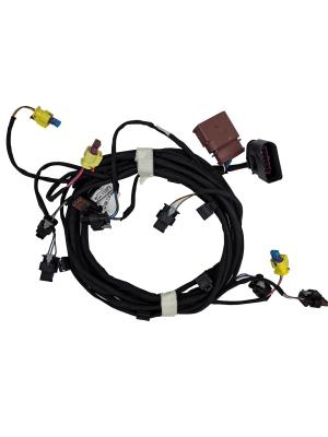 China Black Customized Wiring Harness Custom Automotive Wiring Harness Durable for sale