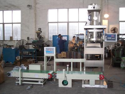 China Powder Packing Semi Automatic Bagging Machine Compressed Air 0.4 m3 / Hour for sale
