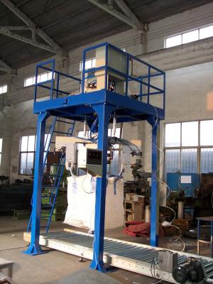 China Wheat / Corn / Rice Automatic Weighing And Bagging Machine For Ton Bag; 1000kg Bag Bagger for sale