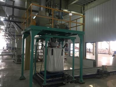China Máquina de rellenar grande de bolso de la harina del polvo de la proteína. Empaquetadora del bolso del almidón FIBC en venta