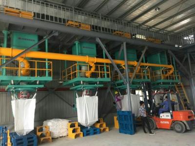 China FIBC-Tasche, die Selbstaufbauschungs-Maschinen-große Taschen-Füllmaschine verpackt zu verkaufen