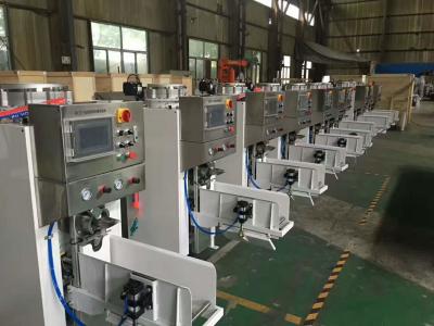 China Valve Bag Packer Automatic Weighing And Bagging Machine For Construction Powder for sale