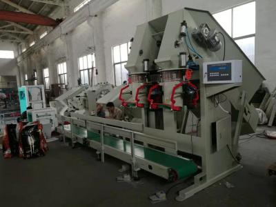 China Máquina de ensacar dual del carbón de leña del canalón; Máquina de rellenar automática de bolso en venta