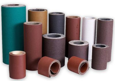 中国 研摩のジャンボ ロールスロイスの工場供給の紙やすりの紙やすりで磨く布の基質JのX-Y重量 販売のため