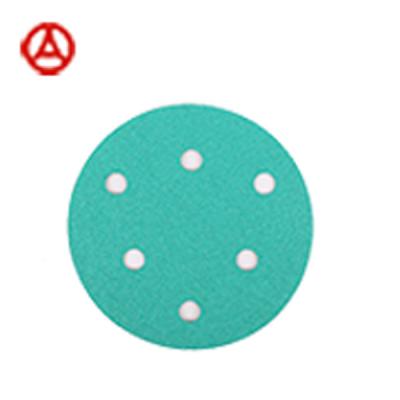 China Automotive Refinishing Disc Film Disc Green Sanding Disc Polyester substrate for sale