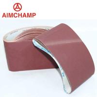 China Abrasive Cloth Roll Woodworking Sand Belt Abrasive Belt Red Surface Blue Cloth for sale