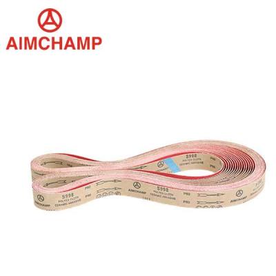 China Ceramic Alumina Sanding Belt Y Weight Cloth Sturdy Cloth Sharp 36 Grit 60 Grit 80 Grit for sale