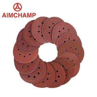 China Sandpaper Abrasive Disc Aluminum Oxide Metal Polishing Sandpaper Disc for sale