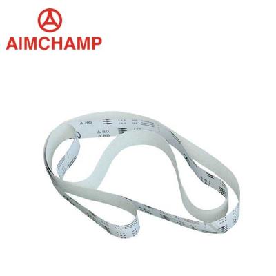 China Soft Metal Grinding Sanding Belt Alumina Abrasive Belt Flexible Cloth Belt for sale