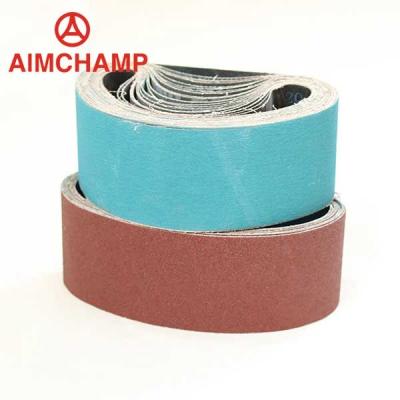 China Zirconia Abrasive Rolls Metalworking Sandpaper Machine Jumbo Roll Belt for sale
