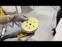 50 Sandpaper 5“ Gold Sanding Discs Finishing for Woodworking or Automotive