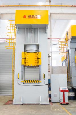 China Prensa hidráulica servo de estrutura 1000T H para painel de energia de hidrogênio à venda