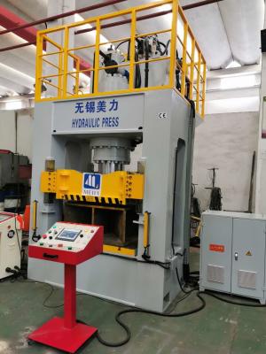 China 200T Frame Gib Guided Servo Hydraulic Press 2000KN Forming MEILI for sale