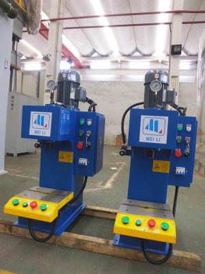 China 5KN 3KW Bench Top Hydraulic Press 5T Steel Body C Type Press CE for sale