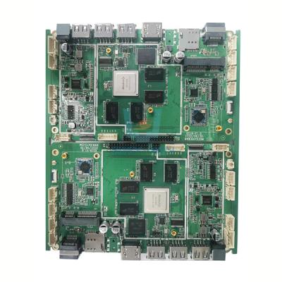 China ROHS PCB Assembly Service 6 Layer Pcb Prototype For Advertising Machine for sale