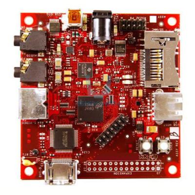 China PTH SMT Fast Turnkey Prototype PCB Assembly Multilayer Red Printed Circuit Board for sale