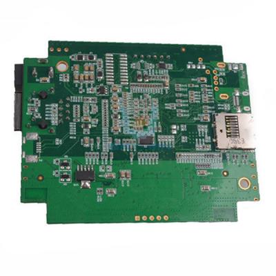 China Fast Electronics PCB Assembly Services White Silkscreen Gerber File And Bom List for sale