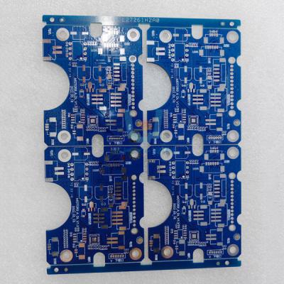 China HDI Pcb Prototype Fabrication Service ROHS With Blue Soldermask for sale