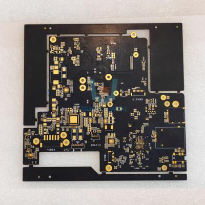 China 10 Layers Quick Turn PCB Fabrication Immersion Gold Surface Multilayer PCB Board Prototype for sale