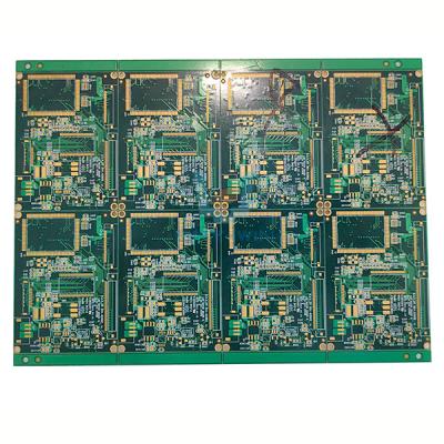 China Double Layers 8Oz Prototype PCB Assembly Black Soldmask White Silkscreen Green Surface for sale