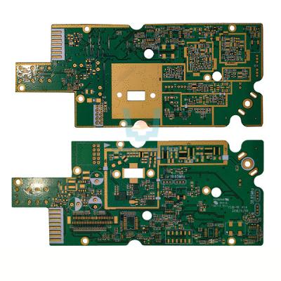 China 1.6mm Automative PCB Assembly Green Soldmask FR4 Double Layer Support SMT Print Circuit Board for sale