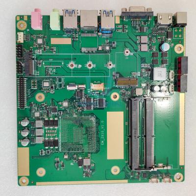China Immerison Gold SMT PCB Assembly For Industrial Computer Control Testing Mainboard for sale