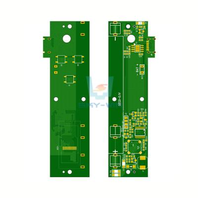 China High Performance Electronic PCB Assembly With 0.1/0.1 LW/LS 0.25mm Hole Size For Nuclear Detector for sale