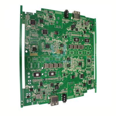 中国 8 層 FR4 プリント回路板 通信のためのゲルバーファイル PCB組成ネットワーク通信 販売のため