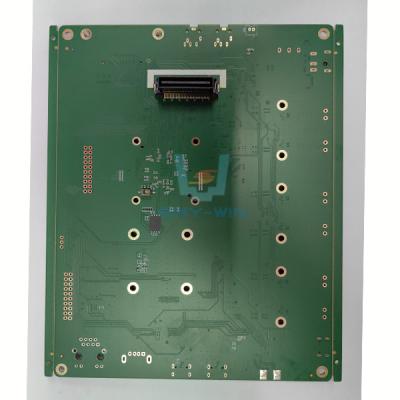 중국 0.2mm Min. Trace Spacing FR4 Green Solder mask Communication Printed Circuit Board Assembly for ROHS System 판매용
