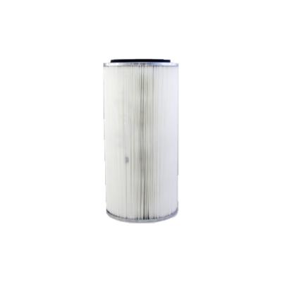 China Top Square Flange Polyester Cylindrical Air Filter P031790 P031791 P031792 for sale