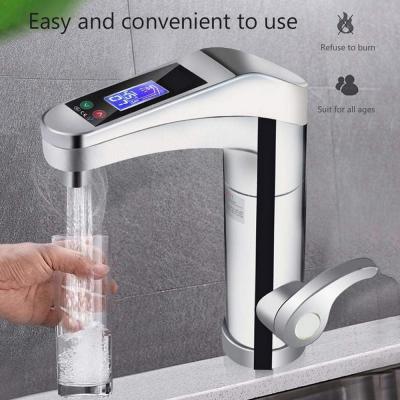 China Thermostat Electric Bathroom Tap LVD 120 Degree Rotating Kitchen Faucet With 7 Gears for sale