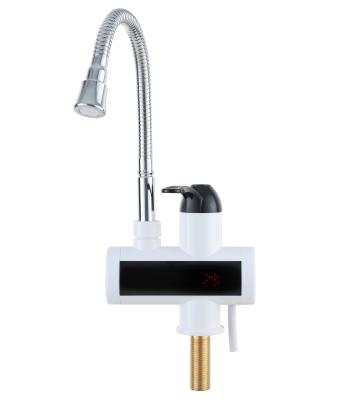 China Instant Heating Hot And Cold Water Faucet ABS EMC 3000W For Kitchen Sink for sale