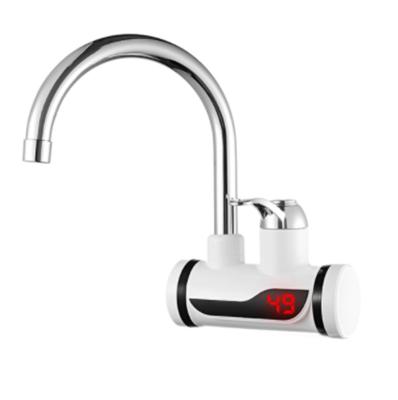 China 304 Stainless Electric Hot Water Tap CE 360 Degree Rotation 3000 Watt for sale