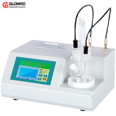 China Touch Type Color LCD Display Trace Moisture Tester Solvent Detector for sale