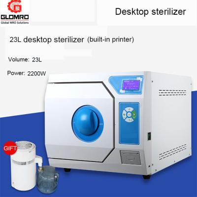 China LCD Desktop Drying Sterilizer Pulsating Three Times Pre Vacuum Disinfection Cabinet for sale
