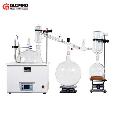 China Vacuum Glass Short Path Molecular Distillation Equipment For Lab Industrial for sale