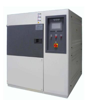 China Lab equipment 2-Zone touch screen climatic thermal shock test chamber for sale