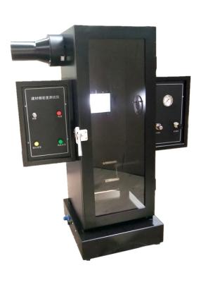 China PLC Control Flammability Test Apparatus For Fabric Building Materials for sale