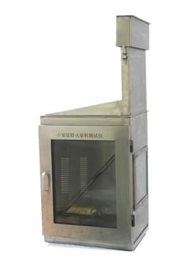China Stainless Steel Fireproof Coating Tester (small room method) for sale