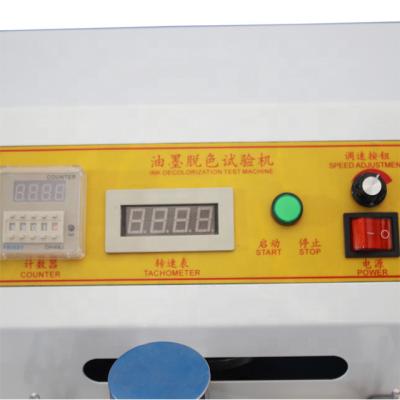 China Máquina de descoloração do teste da tinta da máquina do teste de abrasão da tinta de impressão à venda