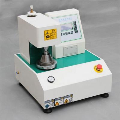 China Textile Carton Cardboard Paper Automatic Bursting Strength Test Machine for sale