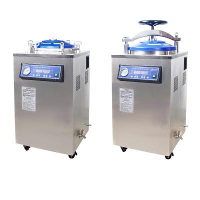 China Automatic Autoclave Vertical Pressure Steam Sterilizer 50L Leakage Protection for sale