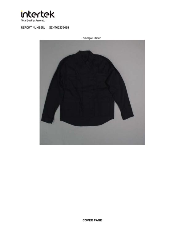ISO 14419-2010 ISO 4920-2012 - Shandong Teller Textile Co., Ltd.