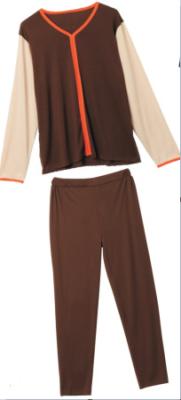 China Camisa de deporte hecha punto traje de coloración seca del algodón el 100% del color de Contast en venta