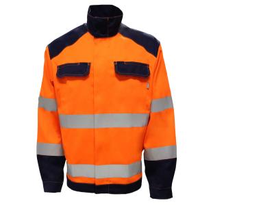 Китай Прокладка сплетенная Sattin оранжевой 250GSM отражательной куртки ретро 3M 9910 продается