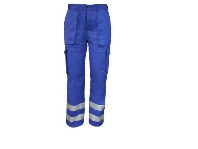 China 275 GSM 3M 9910 Silver Reflective Strips Quilted Work Pants for sale